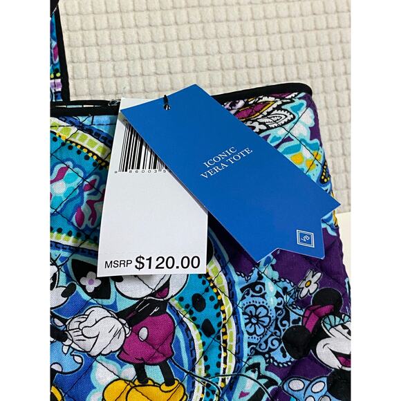 VERA BRADLEY ZIP HIPSTER DISNEY SENSATIONAL SIX PAISLEY PURSE - Picture 5 of 5